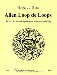 cover Alien Loop de Loops Tenor or Soprano Saxophone with CD cover